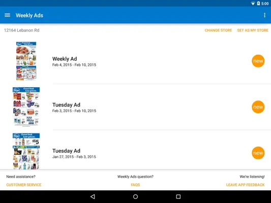 Kroger android App screenshot 15